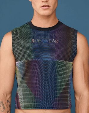 Contour Pride Crop Tank-2026<span> - </span>RAINBOW, M