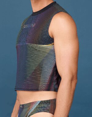 Contour Pride Crop Tank-2026<span> - </span>RAINBOW, XL