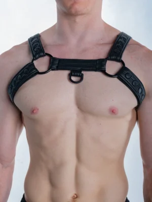 FK SPORT Neoprene Bulldog Harness<span> - </span>Black, S