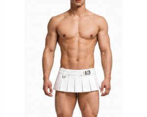 JUDE Micro Mini Skirt<span> - </span>White, M