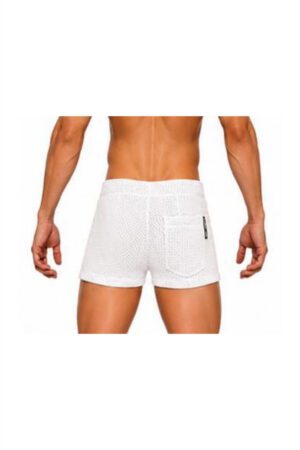 ATOMIC Sailor Inspired Shorts<span> - </span>SILVER/WHITE, M