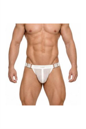 SEISMIC Mesh Jock<span> - </span>SILVER/WHITE, M