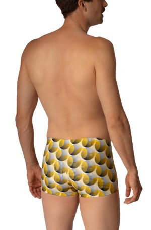 BLU 2652 Beach Beachpants- Abstract Circle Print<span> - </span>black/yellow, M