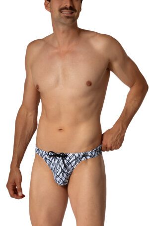 BLU 2652 Beach Sunbrief-Line Scatter Print