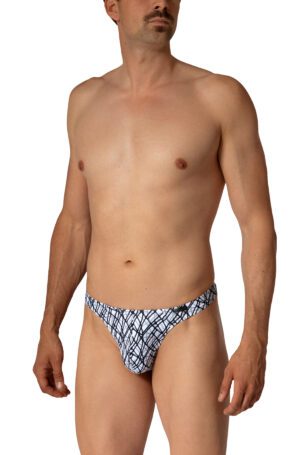 BLU 2652 Beach Sunstring-Line Scatter Print<span> - </span>BLACK/WHITE, M