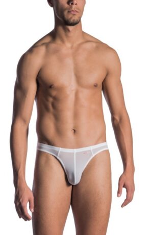 1-06022 RED 0965 Mini Thong- NOS<span> - </span>White, S