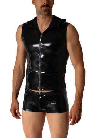 M2670  2-13063 Lacquer Zipped Vest