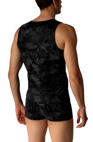 M2671 2-13068 Tank Top-Leather Look<span> - </span>Black, S