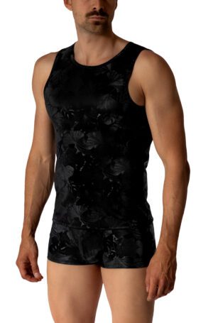 M2671 2-13068 Tank Top-Leather Look