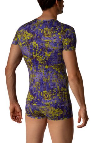 M2678 2-13114 Casual Tee<span> - </span>Blue Lime, M