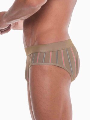 FK SPORT Crest Jock Brief - Stripe - 3 choices<span> - </span>Monarch, S