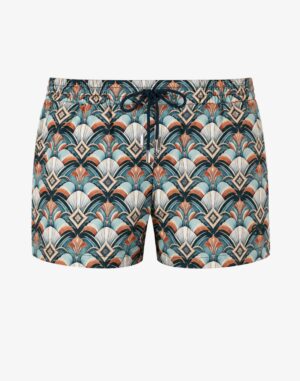 S50 Deco Green Swim Shorts