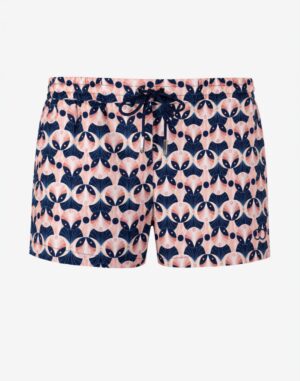 S50 Deco Navy/Pink Swim Shorts